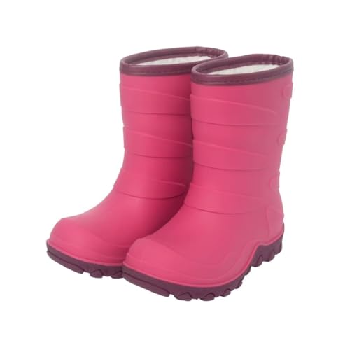 FUNCOO PLUS Mädchen Jungen Winter Warm Fleece gefüttert Gummistiefel Kinder Regen Schneestiefel Gummistiefel Größe 38 von FUNCOO PLUS