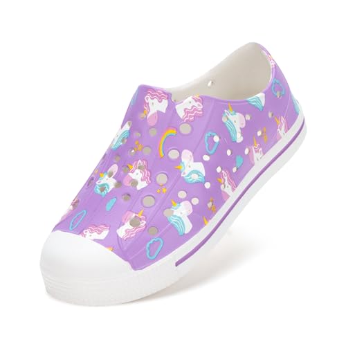 Leicht Kinder Sandalen Mädchen Jungen Sneaker Gartenschuhe Schnelltrocknend Wasserschuhe Badeschuhe Barfuss Schwimmschuhe Strandschuhe 27 von FUNCOO PLUS