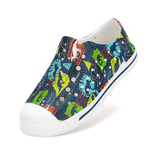 Leicht Kinder Sandalen Mädchen Jungen Sneaker Gartenschuhe Schnelltrocknend Wasserschuhe Badeschuhe Barfuss Schwimmschuhe Strandschuhe 33 von FUNCOO PLUS