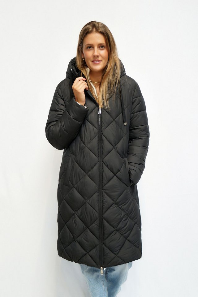 FUNK since 1776 Steppmantel mit Kapuze und kuscheligem Fellimitat von FUNK since 1776