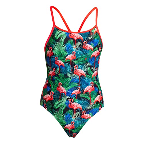 Funkita Girls Badeanzug Mädchen Schwimmanzug Swimwear Diamond Back Jungle Bungle, Größe:152 von FUNKITA