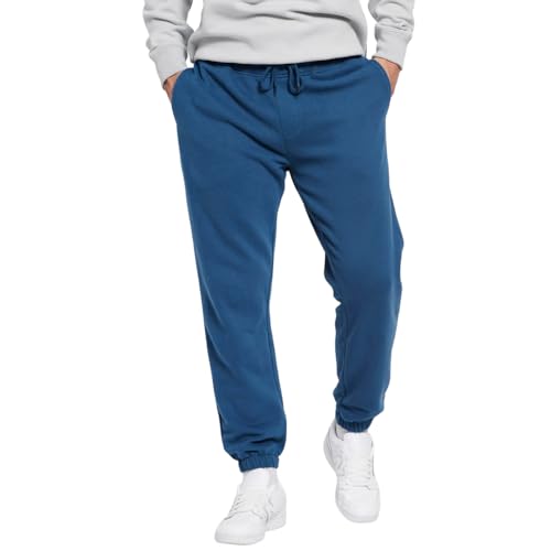 FUNKY BUDDHA Herren Regular Fit Jogger mit elastischem Bund und Kordelzug, ocean, 31-35 von FUNKY BUDDHA