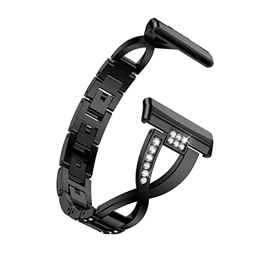 FUNNETOYU 1stück Stainless Steel Armband Für Smartwatch Schwarzes Ersatzarmband Mit Einstellbarem Design Kompatibel Mit Langlebig Und Komfortabel Für Familie Und Freunde von FUNNETOYU
