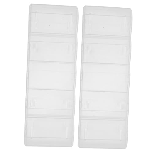 FUNNETOYU 2 Stück Box Chipbox Spielautomat Pokertisch Bingo Roulette Kartenboxen Für Den Empfang Unterteiltes Serviertablett Mit Deckel Kabel Organizer Tasche Automatisches Kartenregal von FUNNETOYU