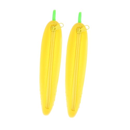 FUNNETOYU 2 Stück Teiliges Silikon Federmäppchen Kreative Große Kapazität Stifttasche Multifunktional als Make up Tasche Leicht Robust für Schule Büro und Alltag Sortierte Farben FUNNETOYU 2 Stück Teiliges Silikon Federmäppchen Kreative Große Kapazität Stifttasche Multifunktional als Make up Tasche Leicht Robust für Schule Büro und Alltag Sortierte Farben von FUNNETOYU