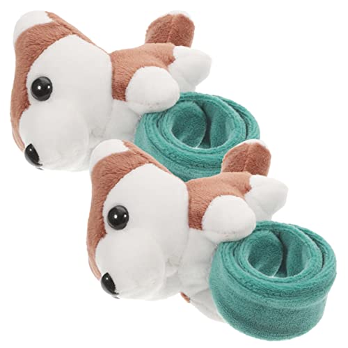 FUNNETOYU 2Stücke Slap Armbänder für Hundedesign Leicht und Tragbar für Partys Hochwertigem Baumwollmaterial Langlebig und Stylisch FUNNETOYU 2Stücke Slap Armbänder für Hundedesign Leicht und Tragbar für Partys Hochwertigem Baumwollmaterial Langlebig und Stylisch von FUNNETOYU