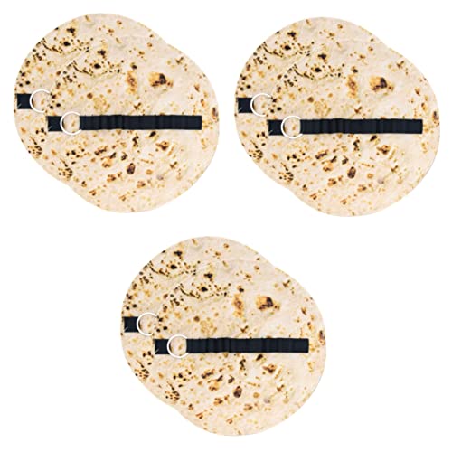 FUNNETOYU 3 Sätze Burrito Bleistifttasche Mäppchen Multifunktionsstiftfall Leinen Etui Schlank Aufbewahrungsstiftkoffer Süße Bleistifttasche Tortilla-stifthalter Segeltuch 2 Stücke * 3 von FUNNETOYU