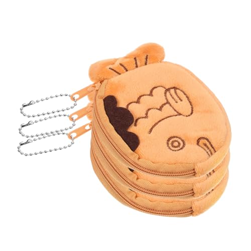 FUNNETOYU 3stücke Cartoon Fisch Geldbörse Für Weicher Plüsch Münzbeutel Praktischer Kreditkartenhalter Und Wechselgeldtasche Lustige Aufbewahrung Für Mädchen Und Jungen von FUNNETOYU