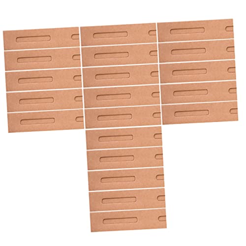 FUNNETOYU 30 Stück Faltbarer Papier Stifthalter für Büro Schule Praktischer Stiftetui aus Kraftpapier Einfache Handhabung für und Täglichen Gebrauch von FUNNETOYU