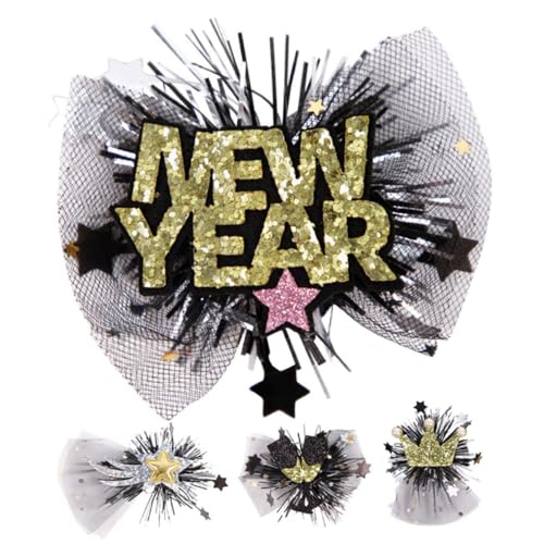 FUNNETOYU 4 Stück Teiliges Neujahrs Frühlingsfest Haarschmuck Leicht Damen Kreative Foto-accessoires Geschenk von FUNNETOYU
