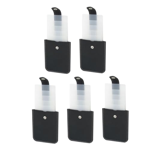FUNNETOYU 5stücke Ausziehbarer Karten-Organizer Ausziehbare Kartenhülle Tragbarer Kartenhalter Verdeckter Kartenhalter Karten-Organizer Kartenhüllen von FUNNETOYU