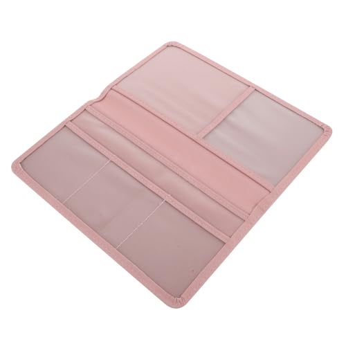 FUNNETOYU Auto-Karten-Organizer Kfz-führerschein Halter Ärmel Automatische Kartenhülle Kfz-zulassungs- Und Versicherungskarteninhaber Führerscheinholster Veranstalter Rosa Pu von FUNNETOYU