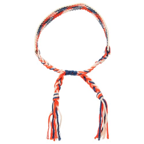 FUNNETOYU Boho Style Freundschaftsarmband Damen Handgewebtes Armband Aus Fadenseil Verstellbares Dekoratives Armband Für Frauen Zartes Tragbares Handgelenkarmband Für Geschenke Und Alltag von FUNNETOYU