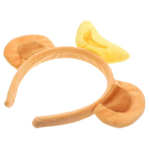 FUNNETOYU Cosplay Haarreif Mit Affenohren Lustiges Haaraccessoire Für Partys Karneval Und Fasching Kreatives Und Charmantes Design Für Mädchen Und Frauen Zum Fixieren Der Haare Beim von FUNNETOYU