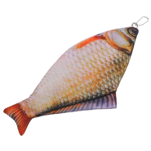 FUNNETOYU Fischförmiges Federmäppchen Polyester mit Reißverschluss Geräumiges Langlebiges Stifteetui Lustiges Schreibwarenetui für Schule Büro Reise FUNNETOYU Fischförmiges Federmäppchen Polyester mit Reißverschluss Geräumiges Langlebiges Stifteetui Lustiges Schreibwarenetui für Schule Büro Reise von FUNNETOYU