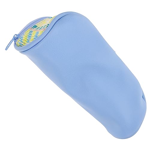 FUNNETOYU Großer Kapazitäts-federmäppchen Für Studenten Multifunktionale Tragbare Aufbewahrungstasche Mit Reißverschluss Praktischer Stiftehalter Blau Für Schule Und Alltag von FUNNETOYU