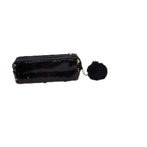 FUNNETOYU Pailletten Mäppchen Meerjungfrau Design Stiftetasche Waschbar Kosmetik Stiftemappe Mädchen Schreibwaren Organizer von FUNNETOYU