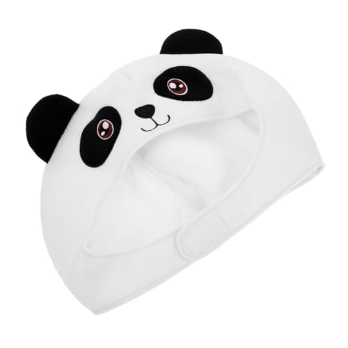 FUNNETOYU Panda Hut Mit Ohren Stirnband Plüsch Tier Cosplay Kopfbedeckung Für Halloween Party Zubehör Für Junge Mädchen Und Erwachsene von FUNNETOYU