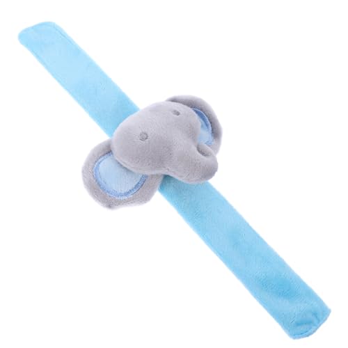 FUNNETOYU Plüsch Elefanten Klatscharmband Weiches Tier schnapparmband Strapazierfähiges Niedliches Handgelenkband für Erwachsene Perfektes Accessoire für Festlichkeiten von FUNNETOYU