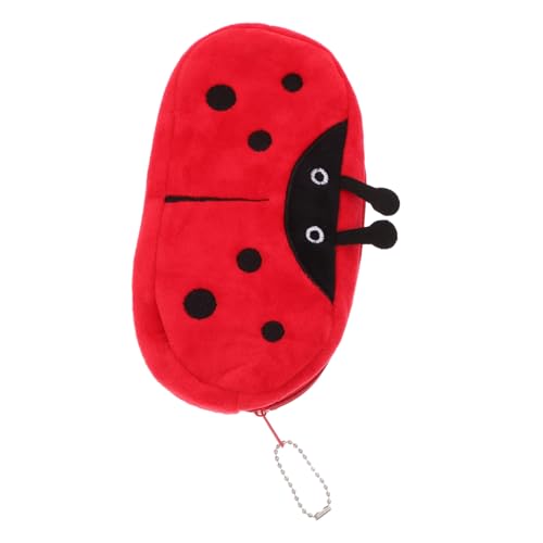 FUNNETOYU Plüsch-stiftetasche Mit Reißverschluss Stofftier-federmäppchen Für Schreibwaren Plüschtier-schreibwarentasche Süßes Federmäppchen Kawaii-Design Für Stifte Und Radiergummis von FUNNETOYU