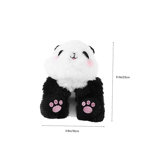 FUNNETOYU Plüsch Schnapparmband Panda Tiermotiv Kuscheltier Slap Armband Kindergeburtstag Halloween Leicht und Bequem mit Weichem Baumwollmaterial von FUNNETOYU