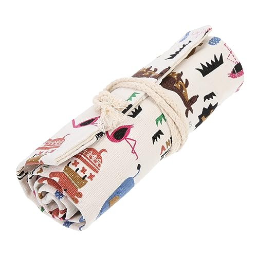 FUNNETOYU Rolle Rolle Mäppchen Kunststifttasche mit 48 Löchern Buntstift Schreibwarenkoffer rollende Bleistifttasche Bleistiftbeutel Aufbewahrungstasche für Schreibwaren Segeltuch FUNNETOYU Rolle Rolle Mäppchen Kunststifttasche mit 48 Löchern Buntstift Schreibwarenkoffer rollende Bleistifttasche Bleistiftbeutel Aufbewahrungstasche für Schreibwaren Segeltuch von FUNNETOYU