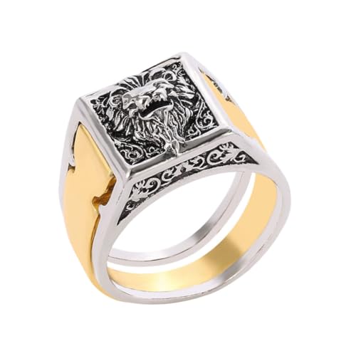 FUNNETOYU Secret Compartment Ring mit Unsichtbarem Versteck Vintage Retro Bandring aus Legiertem Material Korrosionsbeständig Abnehmbar Unisex Schmuckstück mit Aufbewahrungsbox von FUNNETOYU