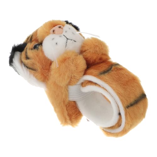 FUNNETOYU Tiger Schnapparmband Armband Flexibel Tiger Lustiges Klatscharmband für Geburtstag Halloween Party von FUNNETOYU