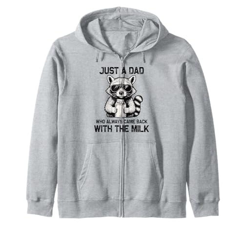 Just A Dad Who Always Came Back Vatertag Lustig Herren Retro Kapuzenjacke Just A Dad Who Always Came Back Vatertag Lustig Herren Retro Kapuzenjacke von FUNNY fathers day shirt
