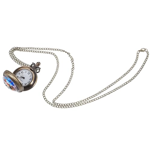 FUNOMOCYA 1 STK Taschenuhr Weihnachten Quarzuhren Zinklegierung Angekettet Männer Und Frauen von FUNOMOCYA