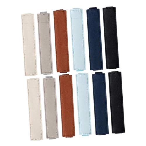 FUNOMOCYA 12stücke Elastische Stifthalter Für Notizbuch Und Planer Aufbewahrungstasche Für Stifte Einzelner Stifthalter Zum Befestigen von FUNOMOCYA