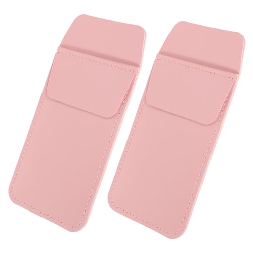 FUNOMOCYA 2 Stück PU Leder Stifttasche Kompakter Stifthalter für Ärzte und Krankenschwestern Multifunktionale Schreibwaren Aufbewahrungstasche Tragbarer Mäppchen Organizer für Stifte und von FUNOMOCYA