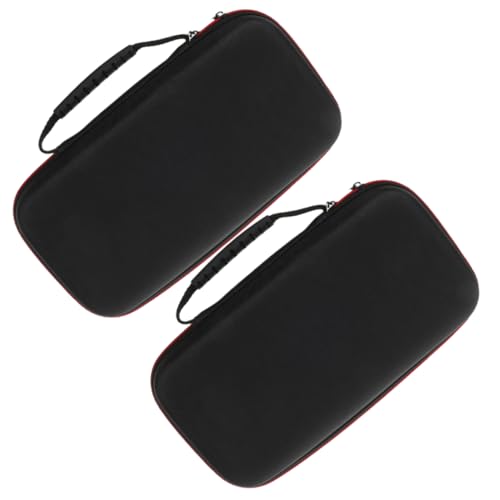 FUNOMOCYA 2 Stücke Tragbare Mikrofon Tasche für Handmikrofone Eva Mikrofon Aufbewahrungstasche Schutz vor Stößen und Kratzern Reisetasche für Mikrofone Organizer für Handmikrofone von FUNOMOCYA