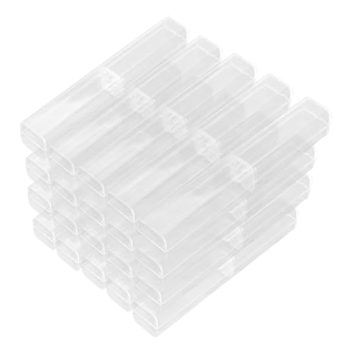 FUNOMOCYA 20 Stück PVC Stiftebox Individuelle Bleistiftaufbewahrung Stifteetui Klein Für Und Stiftehalter Etuis Boxen Schreibwarenetui Stiftbehälter Durchsichtiges Stifteetui FUNOMOCYA 20 Stück PVC Stiftebox Individuelle Bleistiftaufbewahrung Stifteetui Klein Für Und Stiftehalter Etuis Boxen Schreibwarenetui Stiftbehälter Durchsichtiges Stifteetui von FUNOMOCYA
