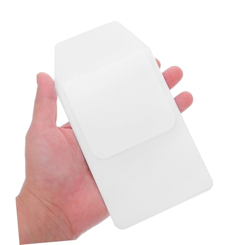 FUNOMOCYA 5 Stück Teiliges Transparenter PVC Stiftschutz für Arzt und Krankenschwester Auslaufsicher Vielseitiger Taschen Einsatz für Stifte Karten und Bürobedarf Weiß Einfach zu Reinigen von FUNOMOCYA