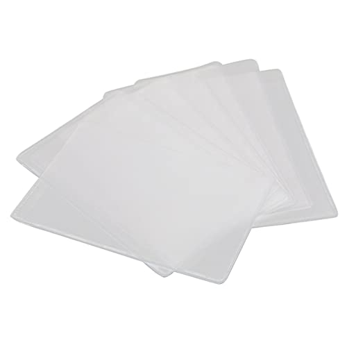 FUNOMOCYA 50 Stück Transparente Hüllen Aus Poliertem Silikon Für Bus-ausweisbanken Mit Bus-Halter Und Ausweishalter Für Bankkarten von FUNOMOCYA