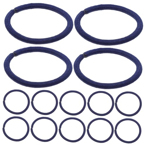 FUNOMOCYA 50stücke Pferdeschwanzhalter Aus Nylon-gummibändern Hohe Elastizität Haargummis Seil Für Erwachsene Und Junge Mädchen Passt Zu Verschiedenen Frisuren Zu Haaren von FUNOMOCYA