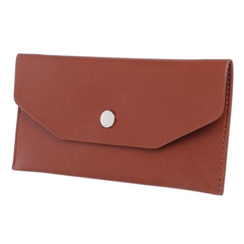 FUNOMOCYA Damen Budget Geldbörse Pu Wiederverwendbare Cash Envelope Für Hochzeiten Und Geburtstagsgeschenke Praktische Brieftasche Mit Knopfverschluss Für Geld Quittungen Und Karten von FUNOMOCYA