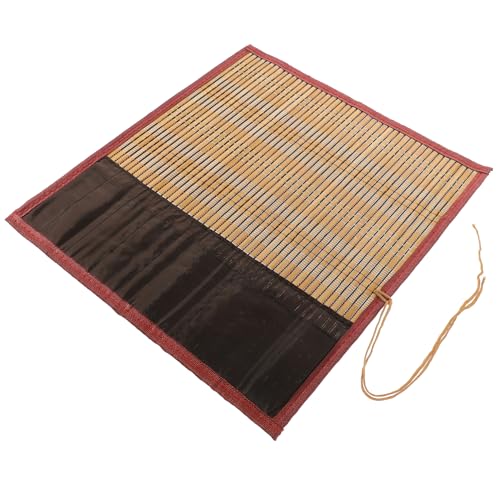 FUNOMOCYA Rolltasche Für Pinselstifte Künstlerbedarf Bleistifttasche Kalligraphie-pinselhalter Roll-up-wrap Für Tragbare Aufbewahrung von FUNOMOCYA