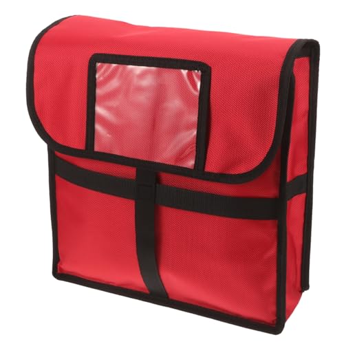 FUNOMOCYA Isolierte Pizzatasche Große Lebensmittel Liefertasche für Transport Temperaturhaltend Langlebig mit Reißverschluss und Abziehbarer Wolle FUNOMOCYA Isolierte Pizzatasche Große Lebensmittel Liefertasche für Transport Temperaturhaltend Langlebig mit Reißverschluss und Abziehbarer Wolle von FUNOMOCYA
