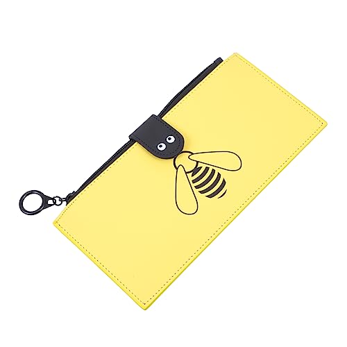 FUNOMOCYA Kreative Biene Bleistift Tasche Multifunktionale Stiftaufbewahrungstasche für Schule und Büro Exquisites Design Langlebiges Material und Schadenschutz von FUNOMOCYA