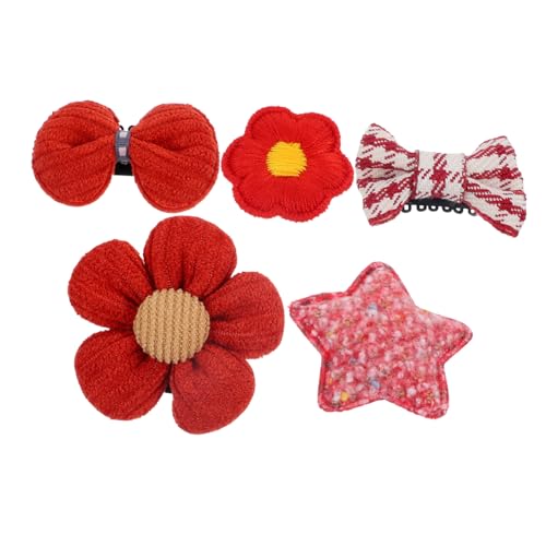 FUNOMOCYA Mädchen Haarklammern Süße Haarspangen Leicht Hautfreundlich Langlebig Modisch Vielseitig für Geschenk Haarschmuck Accessoires von FUNOMOCYA