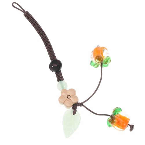 FUNOMOCYA Persimmon Schlüsselanhänger Glücksbringer Charms für Frauen Handpolierte Frucht Anhänger für Handy Auto und Taschen Trendiges Accessoire für FUNOMOCYA Persimmon Schlüsselanhänger Glücksbringer Charms für Frauen Handpolierte Frucht Anhänger für Handy Auto und Taschen Trendiges Accessoire für von FUNOMOCYA