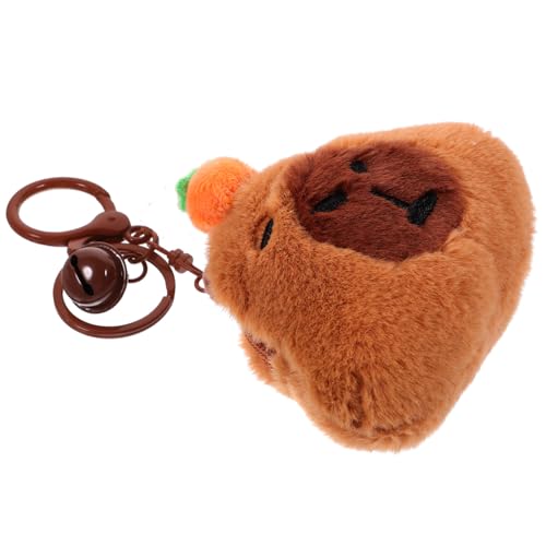 FUNOMOCYA Plüsch Münzgeldbeutel Mini Geldbörse mit Reißverschluss Kuscheliges Cartoon Tier Portemonnaie Schlüsselanhänger für Alltag Freizeit Shopping von FUNOMOCYA