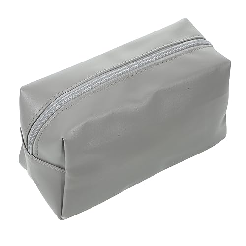 FUNOMOCYA Führerscheinschutz Kleine Kosmetiktasche Make-up-Pinsel-etui Beutel Für Augenbrauenstifte Make-up-Aufbewahrungstasche Damen-Clutch Aus Leder Reißverschluss Container Fräulein von FUNOMOCYA