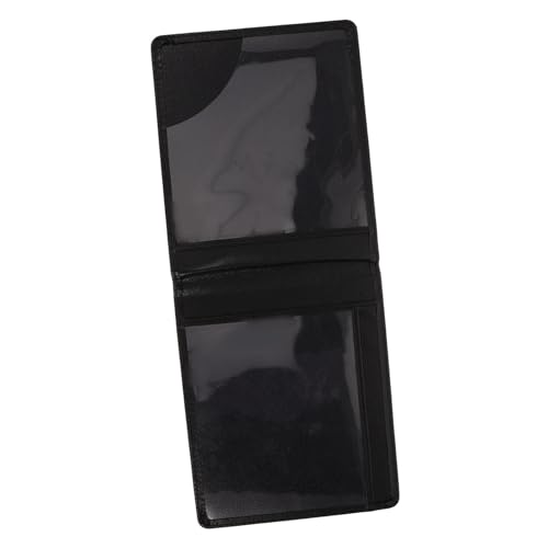 FUNOMOCYA behinderte Geldbörse Fall Schlüssel Gruß Sozialversicherungskartenschutz Schild id Card case ausweismäppchen gehäuse Zertifikatorganisator deaktiviert Kartenschutzhülle PVC Black von FUNOMOCYA