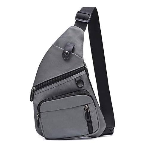 FUNSEED Gürteltaschen für Herren und Damen, langlebig, modisch, Crossbody-Gürtel, Hüfttasche, Gurt für Reisen, Laufen, Radfahren, GRAU, Medium, Radfahren, Laufen, Wandern, Wandern, Reisen, von FUNSEED