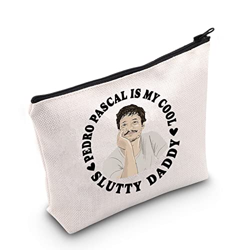 Coole Slutty Daddy Make-up-Tasche mit Reißverschluss für Fan-TV-Serie, inspiriertes Geschenk, Pedro Pascal UK, big, Harry's Girl Tasche UK von FUNYSO