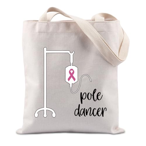 FUNYSO Brustkrebs-Kampf-Geschenk, Ausdauer-Geschenk, Brustkrebs-Bewusstsein, Tanzleben, Muttergeschenk, Ermutigungsgeschenke, Tragetasche, Poledancer UK, 0 von FUNYSO