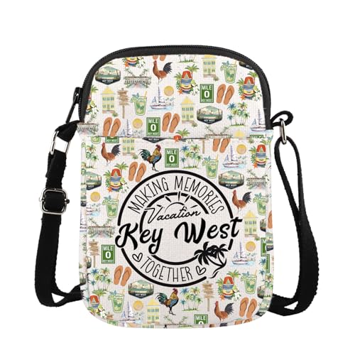 FUNYSO Making Memories Together Key West Vacation Gift Key West Travel Gift Summer Trip Crossbody Bag, Key West Cb UK, 0 von FUNYSO